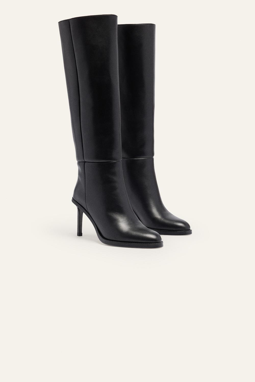 Ba&sh Bottes Talons Aiguille Claudia Noir