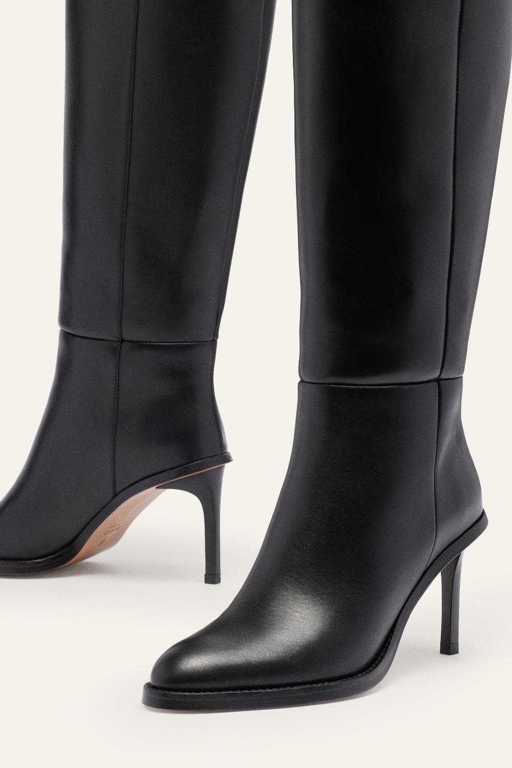 Ba&sh Bottes Talons Aiguille Claudia Noir