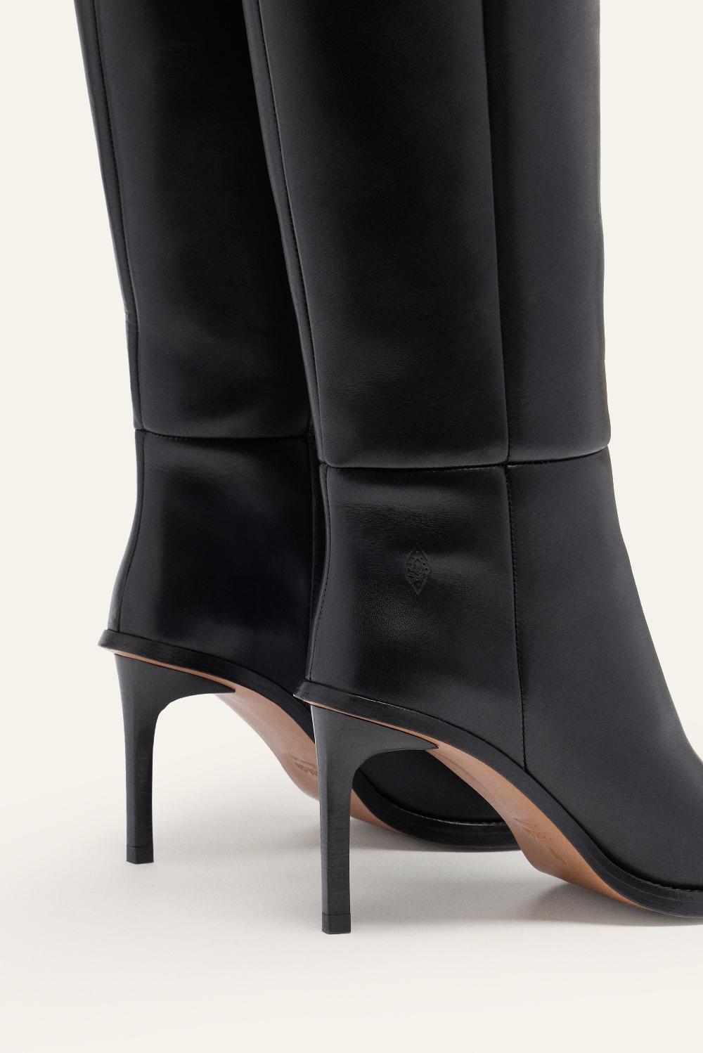 Ba&sh Bottes Talons Aiguille Claudia Noir