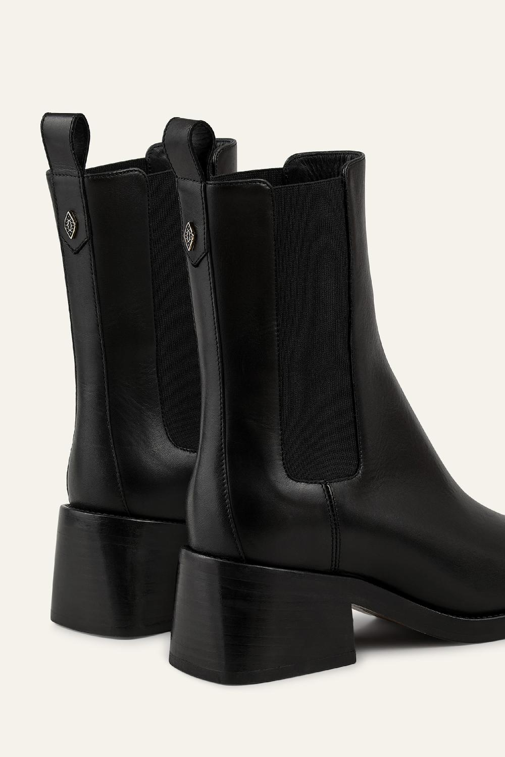 Ba&sh Bottines à Talon Corelia Noir