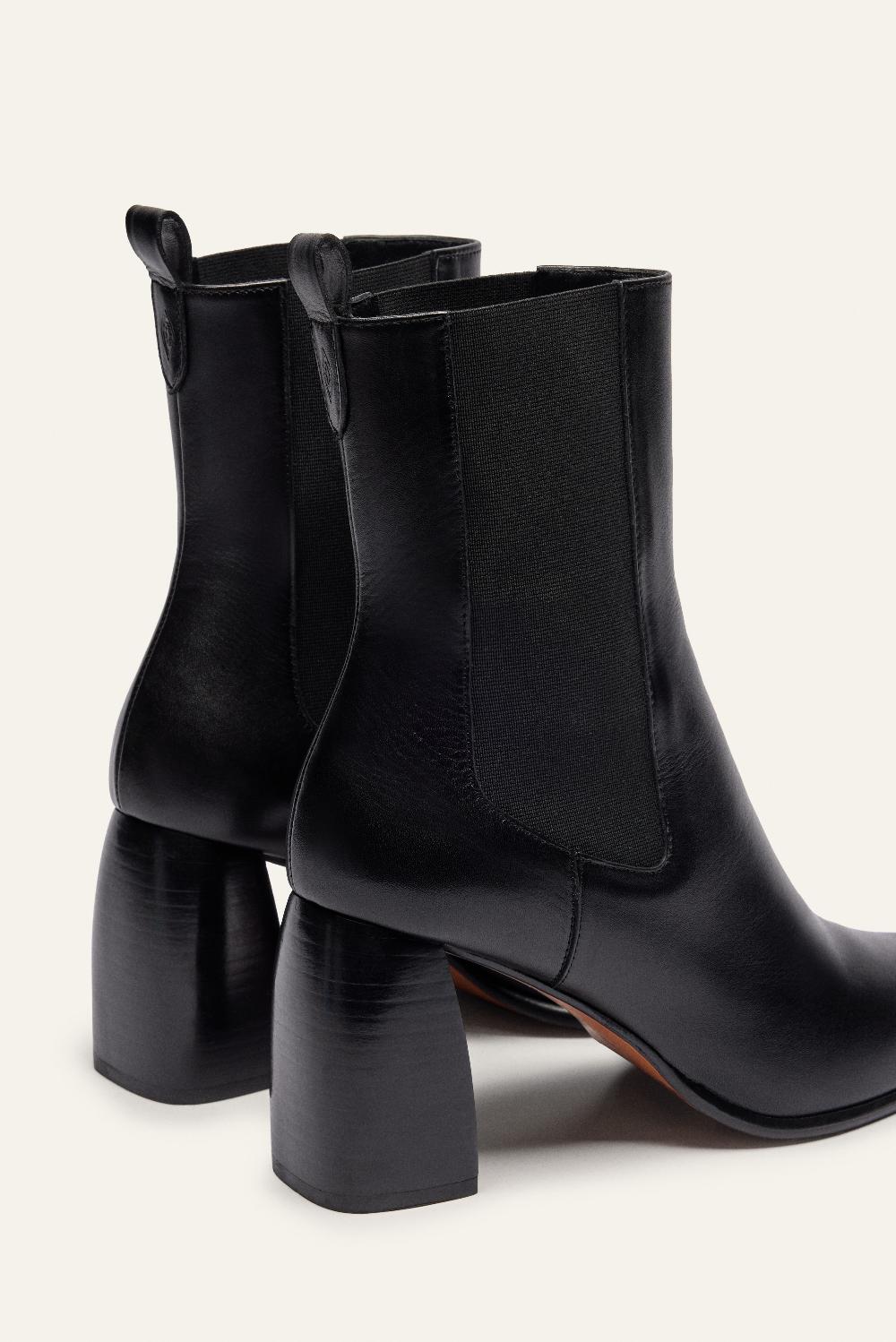 Ba&sh Bottines Forme Chelsea Clayton Noir