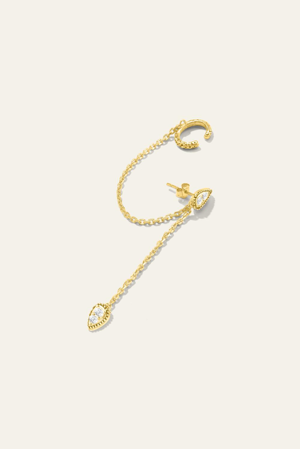 Ba&sh Boucle D'Oreille Okami Dore