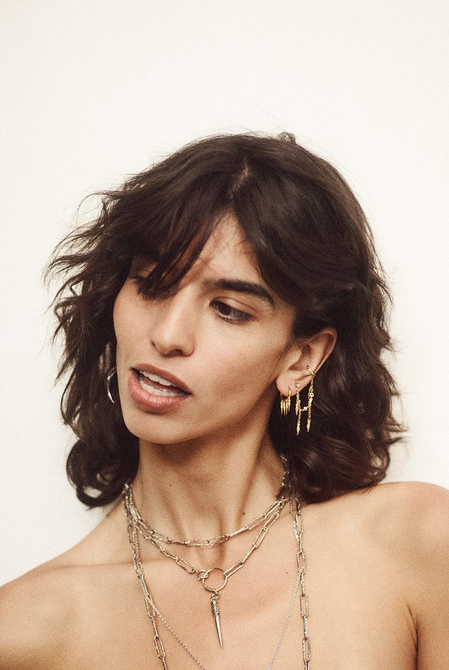 Ba&sh Boucle D'Oreille Okinawa Dore