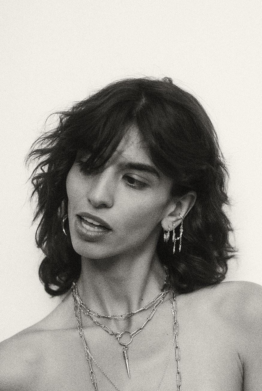 Ba&sh Boucle D'Oreille Okinawa Gris