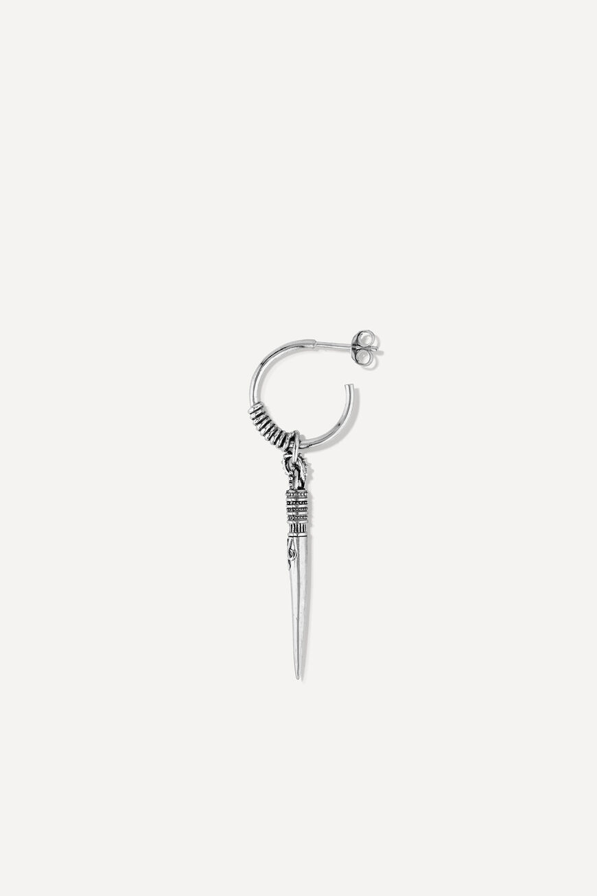 ba&sh Boucle D'Oreille Olivia Gris