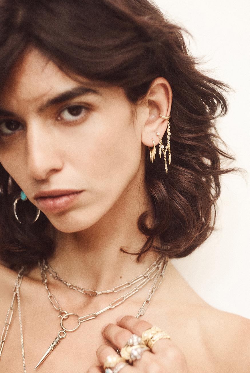 Ba&sh Boucle D'Oreille Ouandi Dore