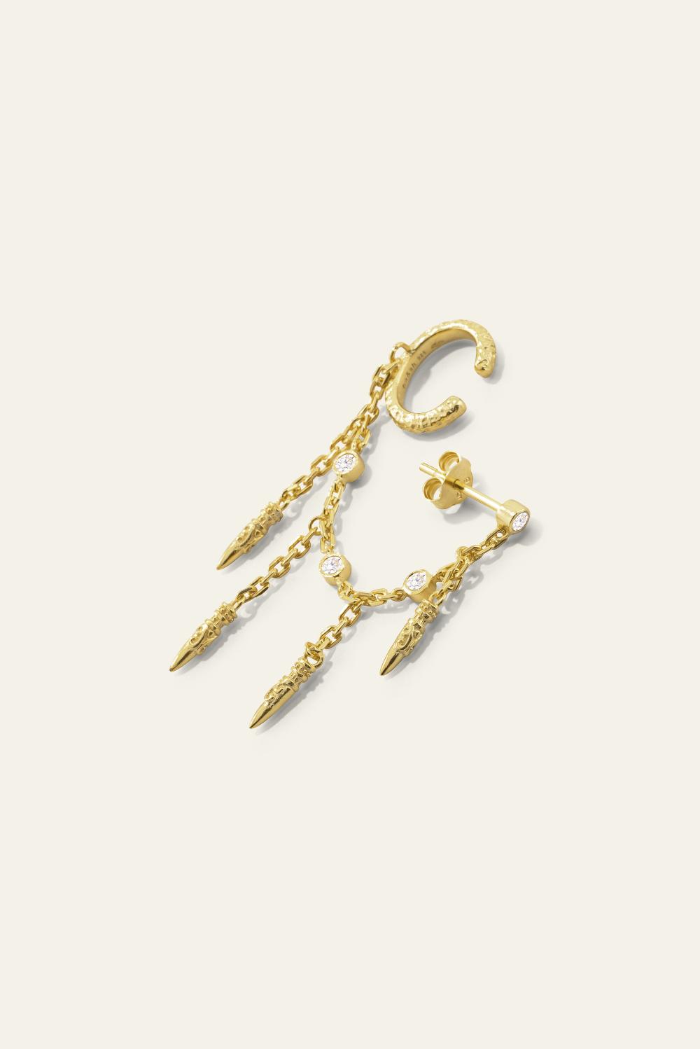 Ba&sh Boucle D'Oreille Ouandi Dore