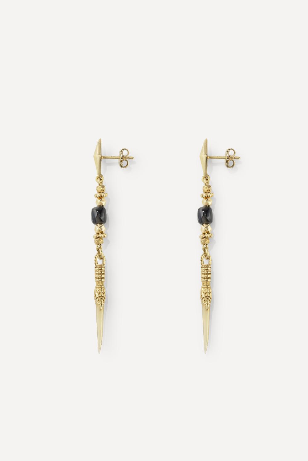 Ba&sh Boucles D'Oreilles Appie Dore