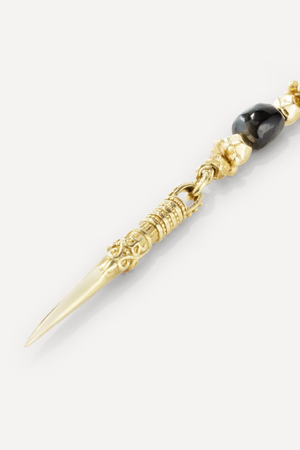 Ba&sh Boucles D'Oreilles Appie Dore