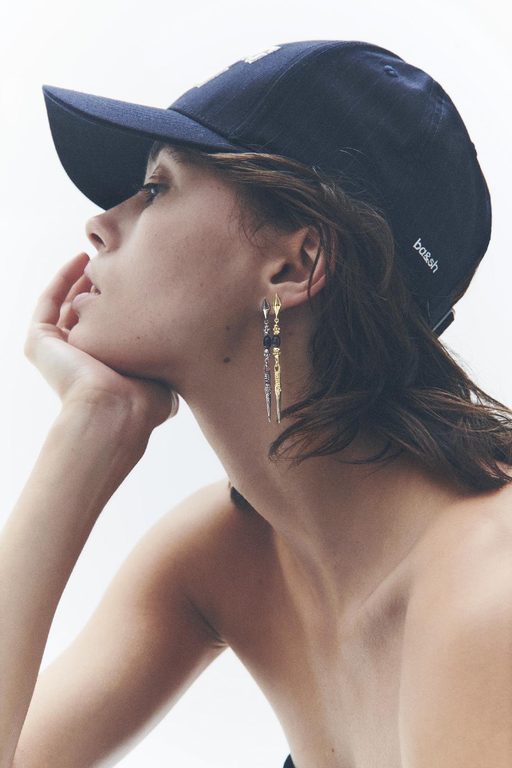 Ba&sh Boucles D'Oreilles Appie Dore