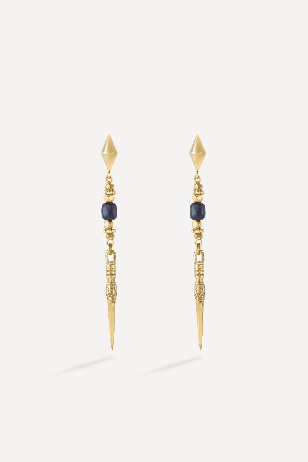 ba&sh Boucles D'Oreilles Appie Dore