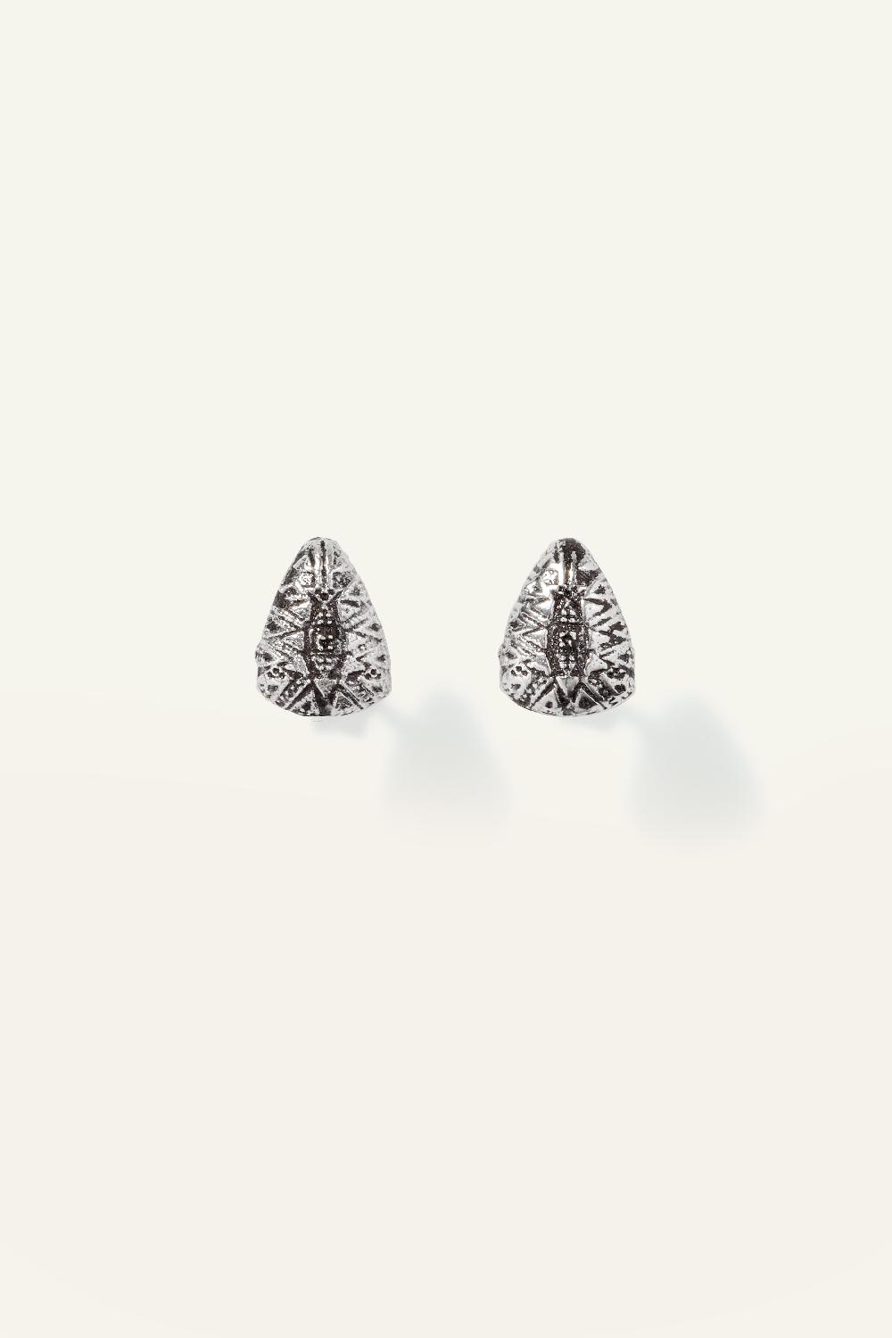 ba&sh Boucles D'Oreilles En Argent Santana Gris