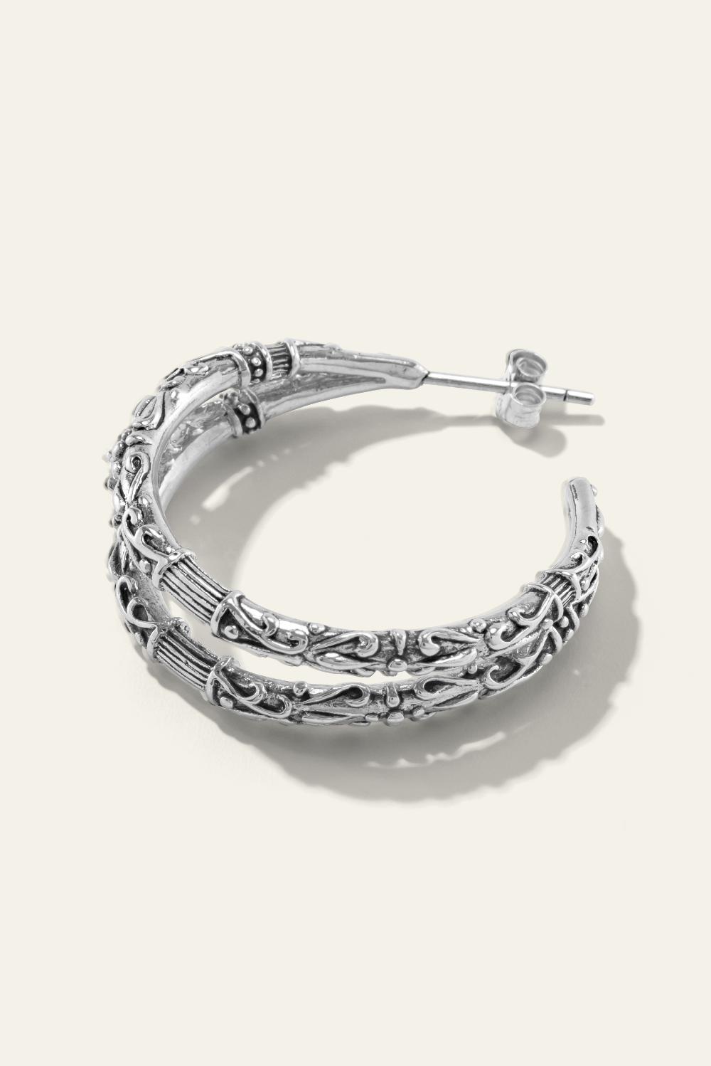 Ba&sh Boucles D'Oreilles Fareta Gris