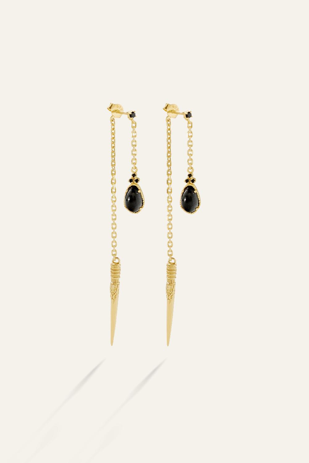 ba&sh Boucles D'Oreilles Pendentifs Oskar Dore
