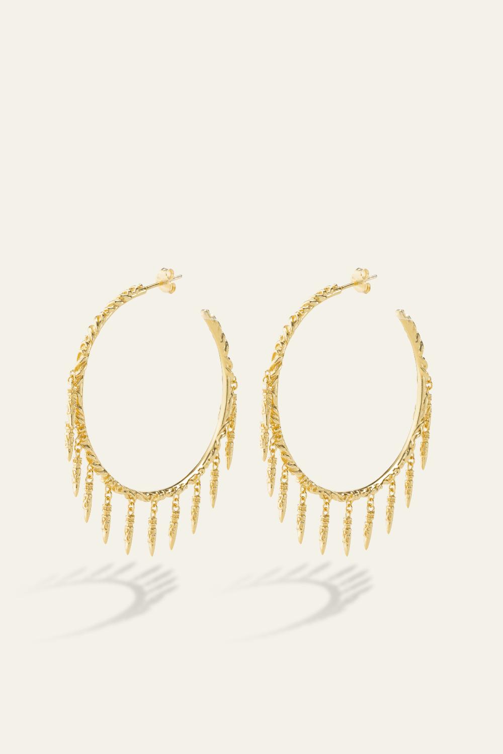 Ba&sh Boucles D'Oreilles Warold Dore