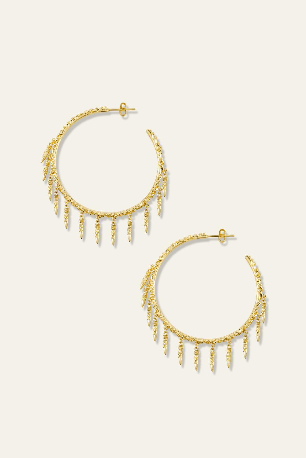 ba&sh Boucles D'Oreilles Warold Dore