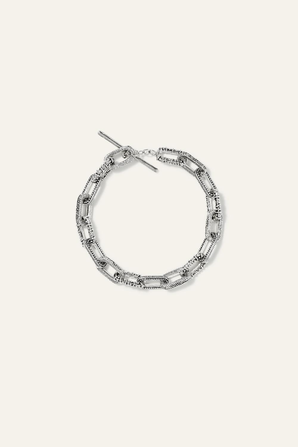 ba&sh Bracelet En Argent Daria Gris