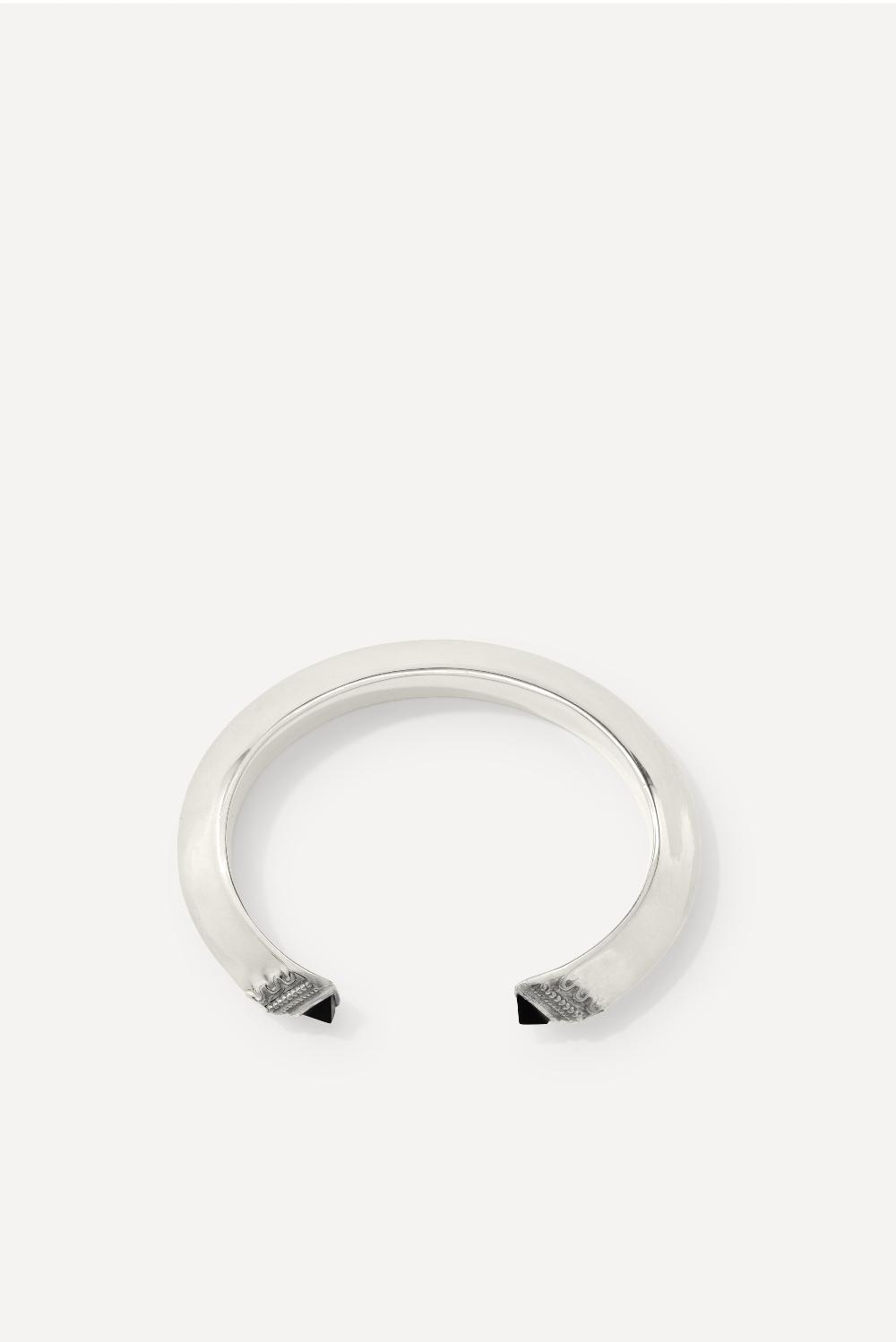 Ba&sh Bracelet Manchette Bono Gris