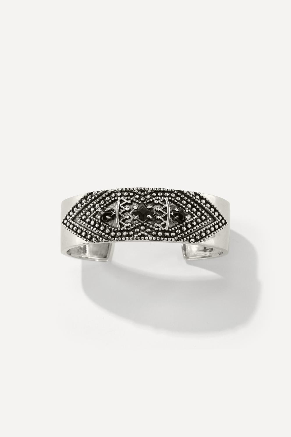 ba&sh Bracelet Manchette Totem Gris