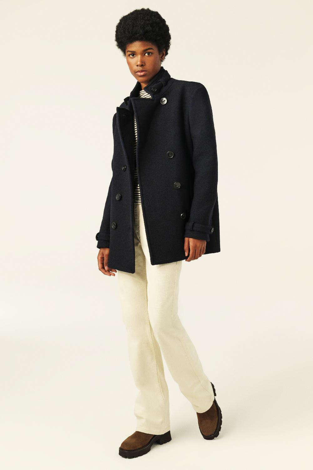 Ba&sh Caban Col Montant Tanais Marine