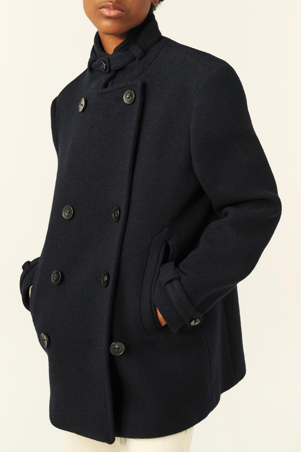 Ba&sh Caban Col Montant Tanais Marine