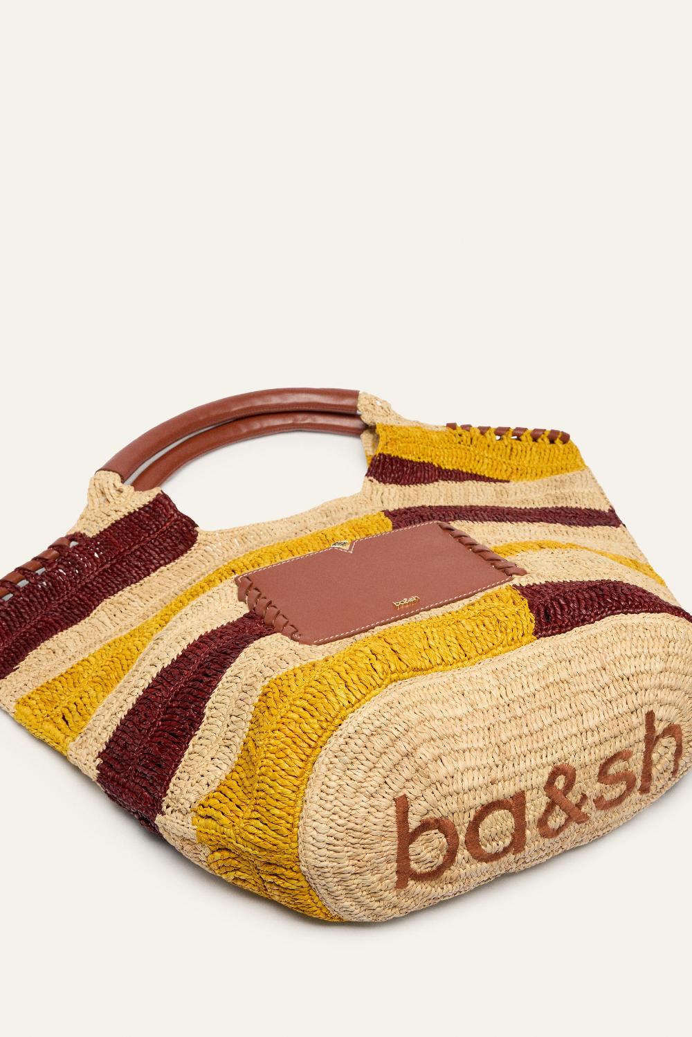 Ba&sh Cabas En Raphia Ara Multico