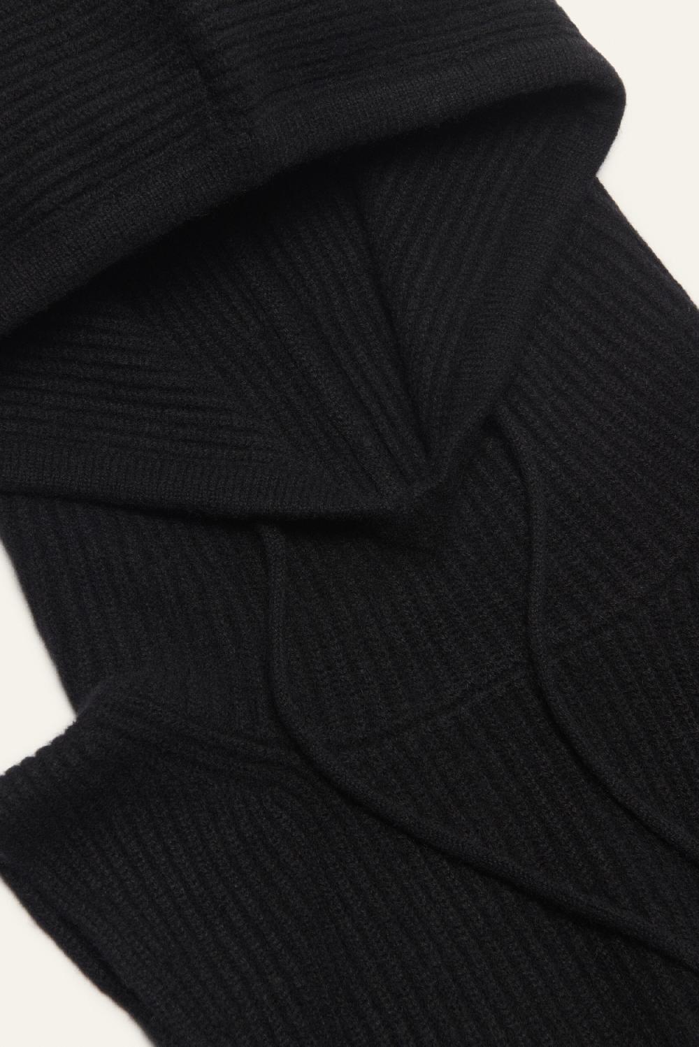 Ba&sh Cagoule En Maille Cadetto Noir