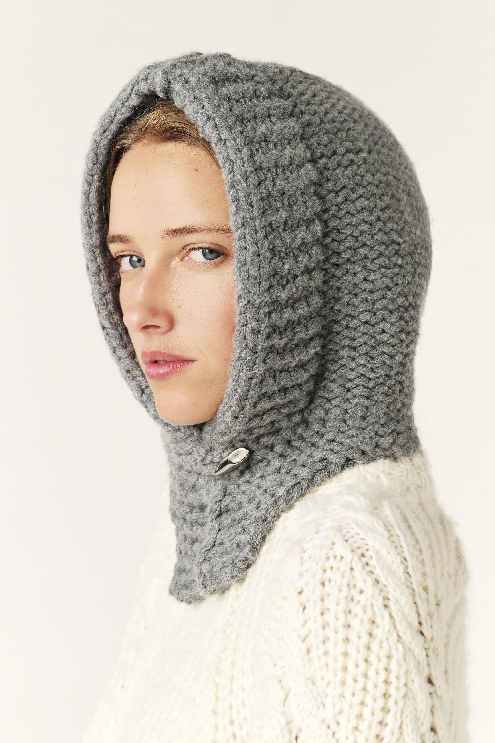 Ba&sh Cagoule MatièRe Chaude Yanno Gris