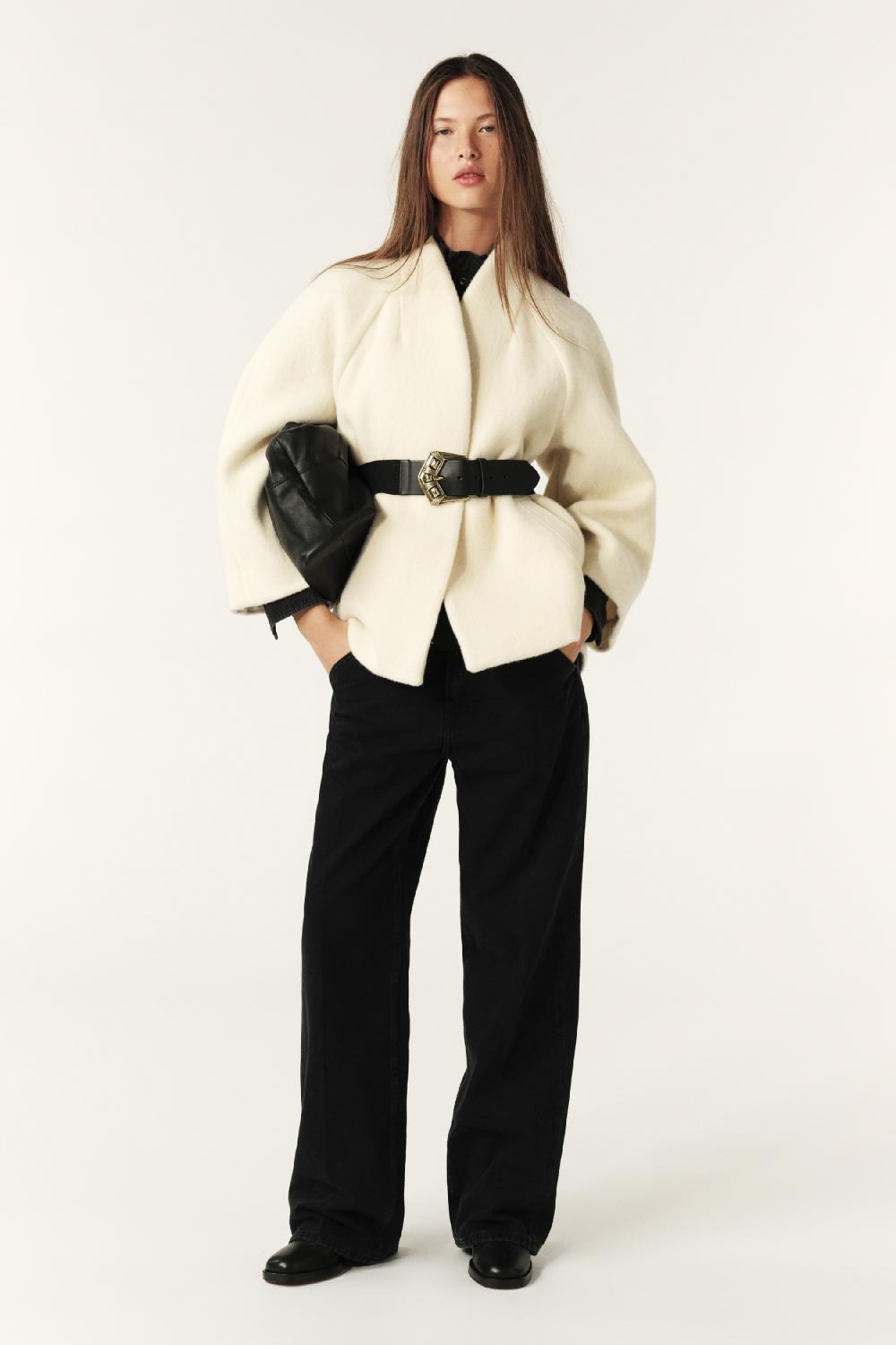 Ba&sh Cape Courte Hini Blanc Ecru