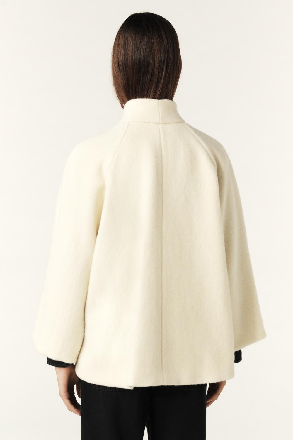 Ba&sh Cape Courte Hini Blanc Ecru