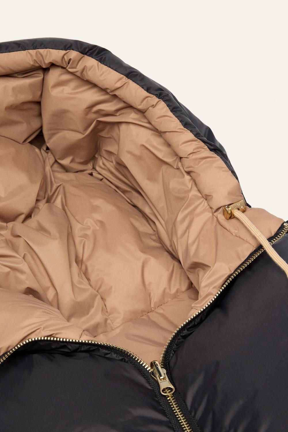 Ba&sh Capuche MolletonnéE Hyvan Noir