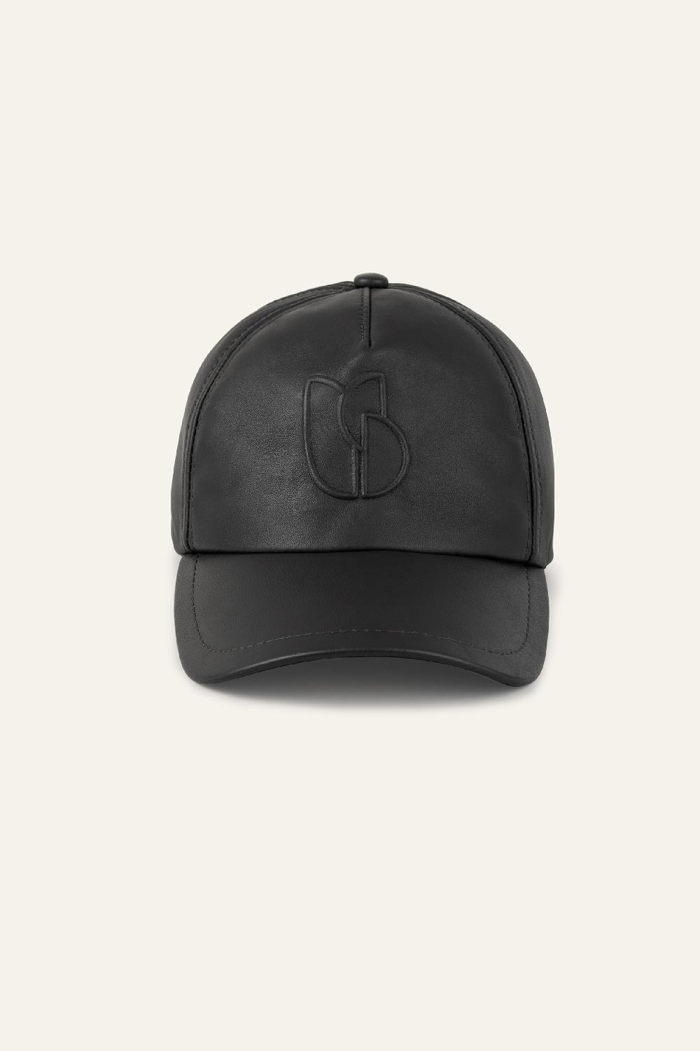 ba&sh Casquette 6 Pans Haly Noir