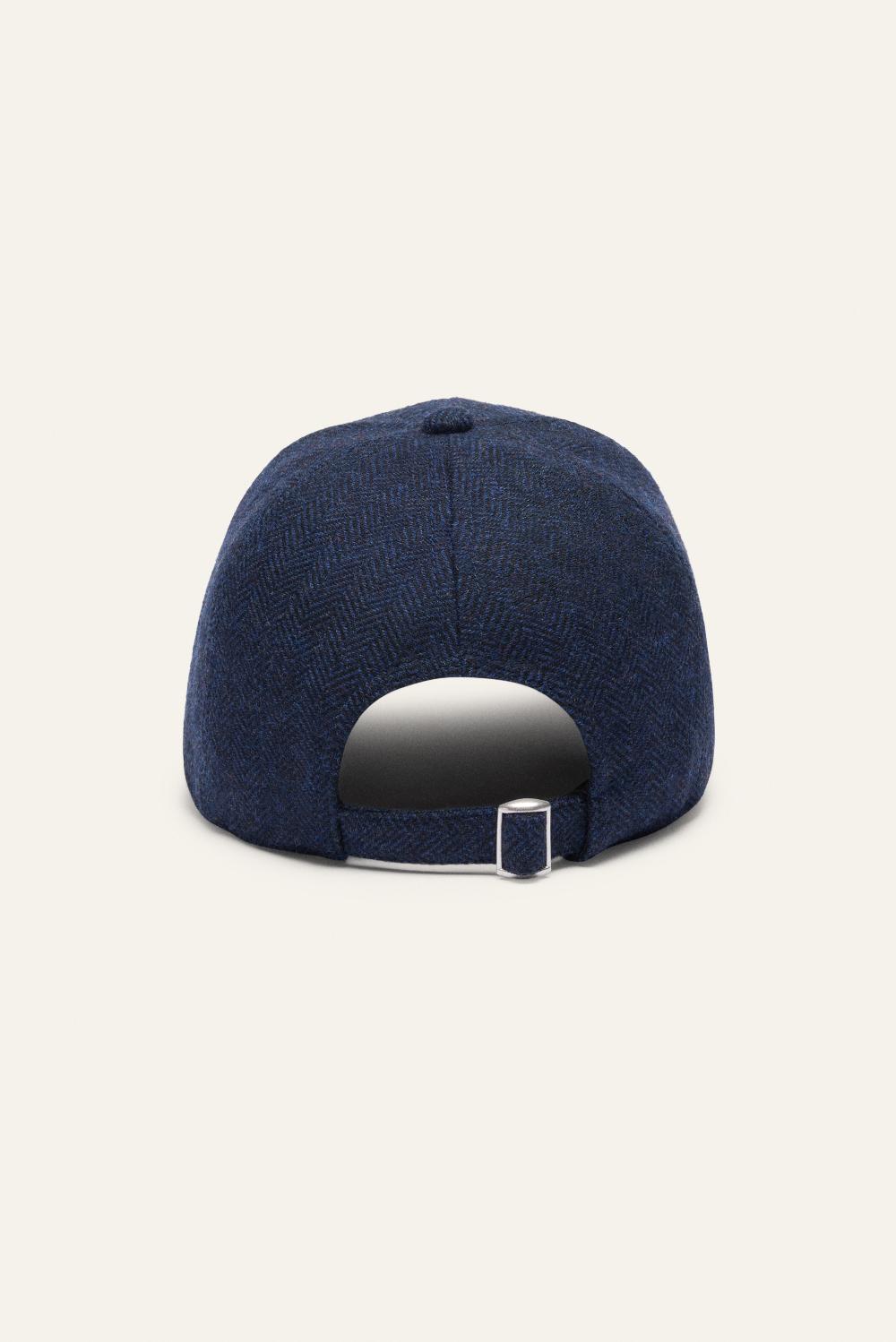 Ba&sh Casquette à Rayures Hame Navy