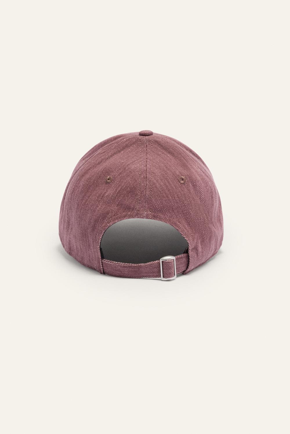 Ba&sh Casquette En Coton Hever Prune