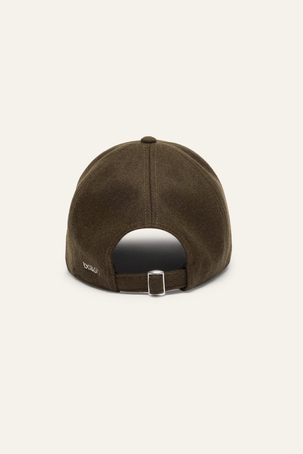 Ba&sh Casquette Motif Avant Hugo Kaki