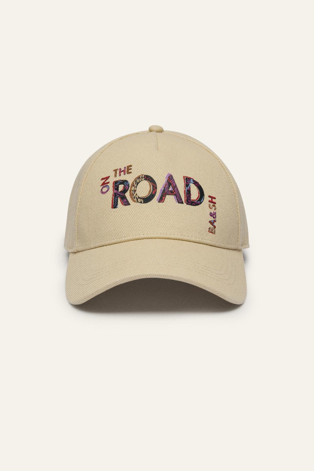 ba&sh Casquette VisièRe IncurvéE Hilona Blanc Ecru