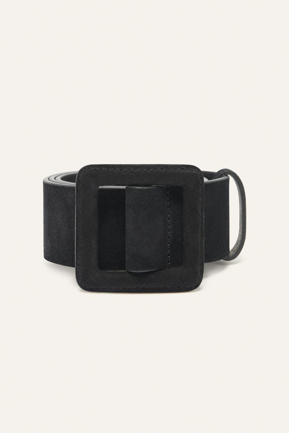 Ba&sh Ceinture Boucle CarréE Betty Noir