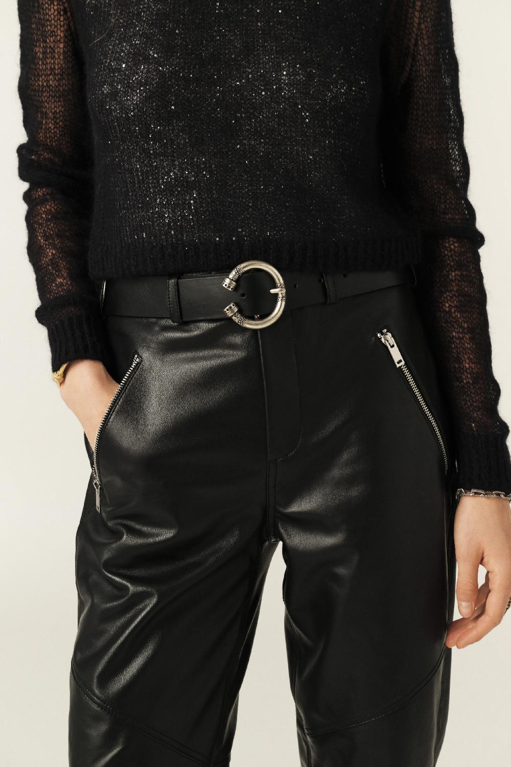 Ba&sh Ceinture éLéGante Barla Noir