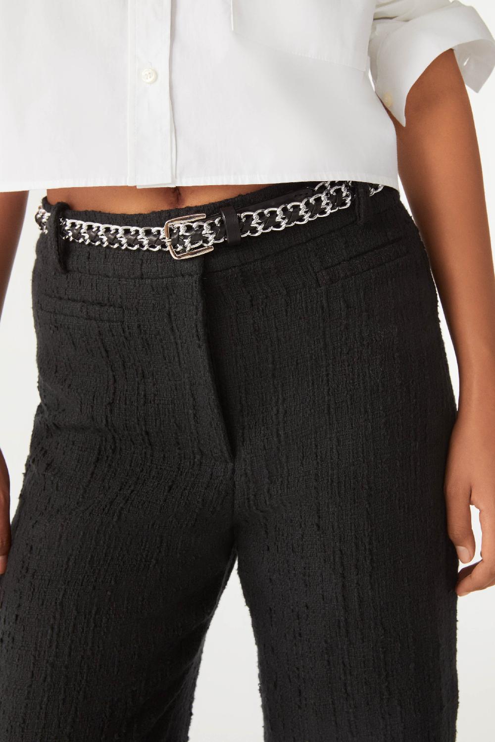 Ba&sh Ceinture MéTal Brooke Gris