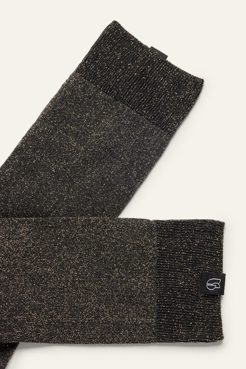 Ba&sh Chaussettes Fines Mi-Hauteur Sabrina Dore