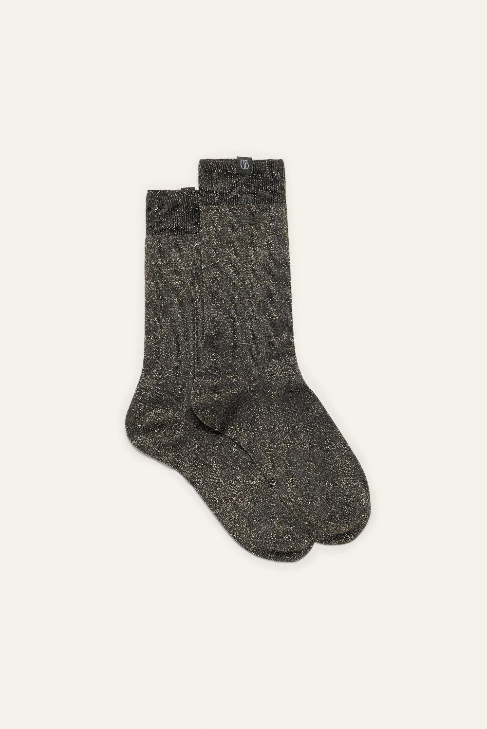 ba&sh Chaussettes Fines Mi-Hauteur Sabrina Dore