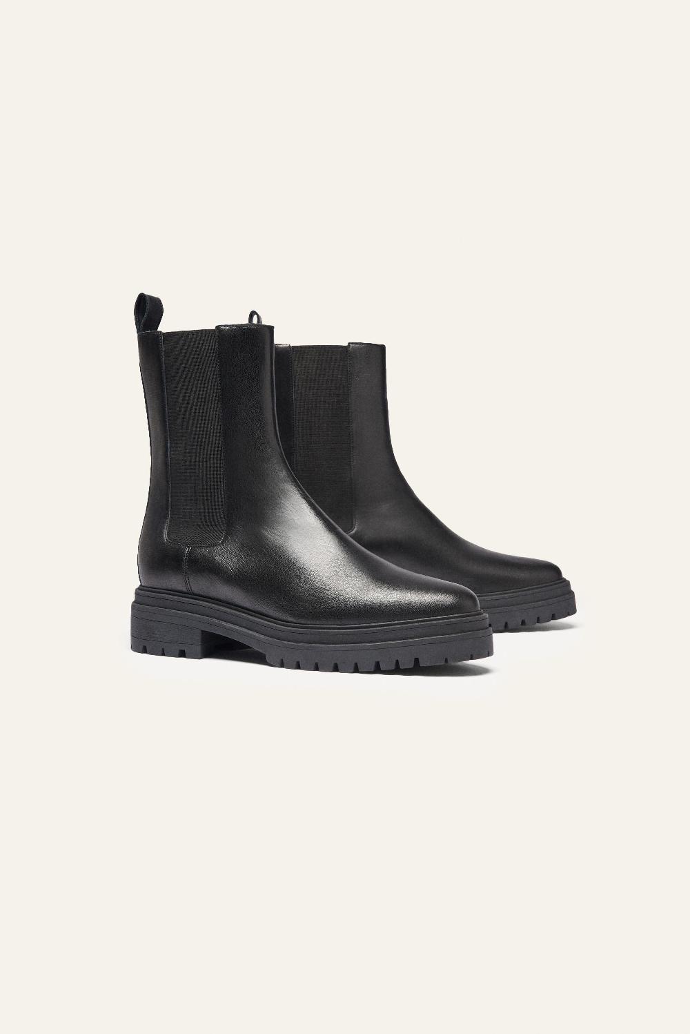 Ba&sh Chelsea Boots Coda Noir