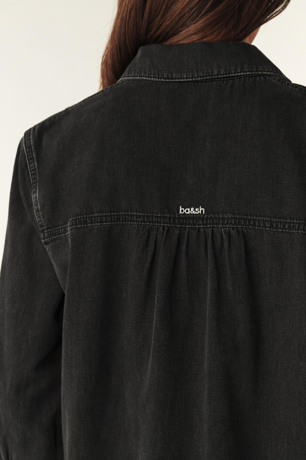 Ba&sh Chemise Manches Longues Maxa Noir