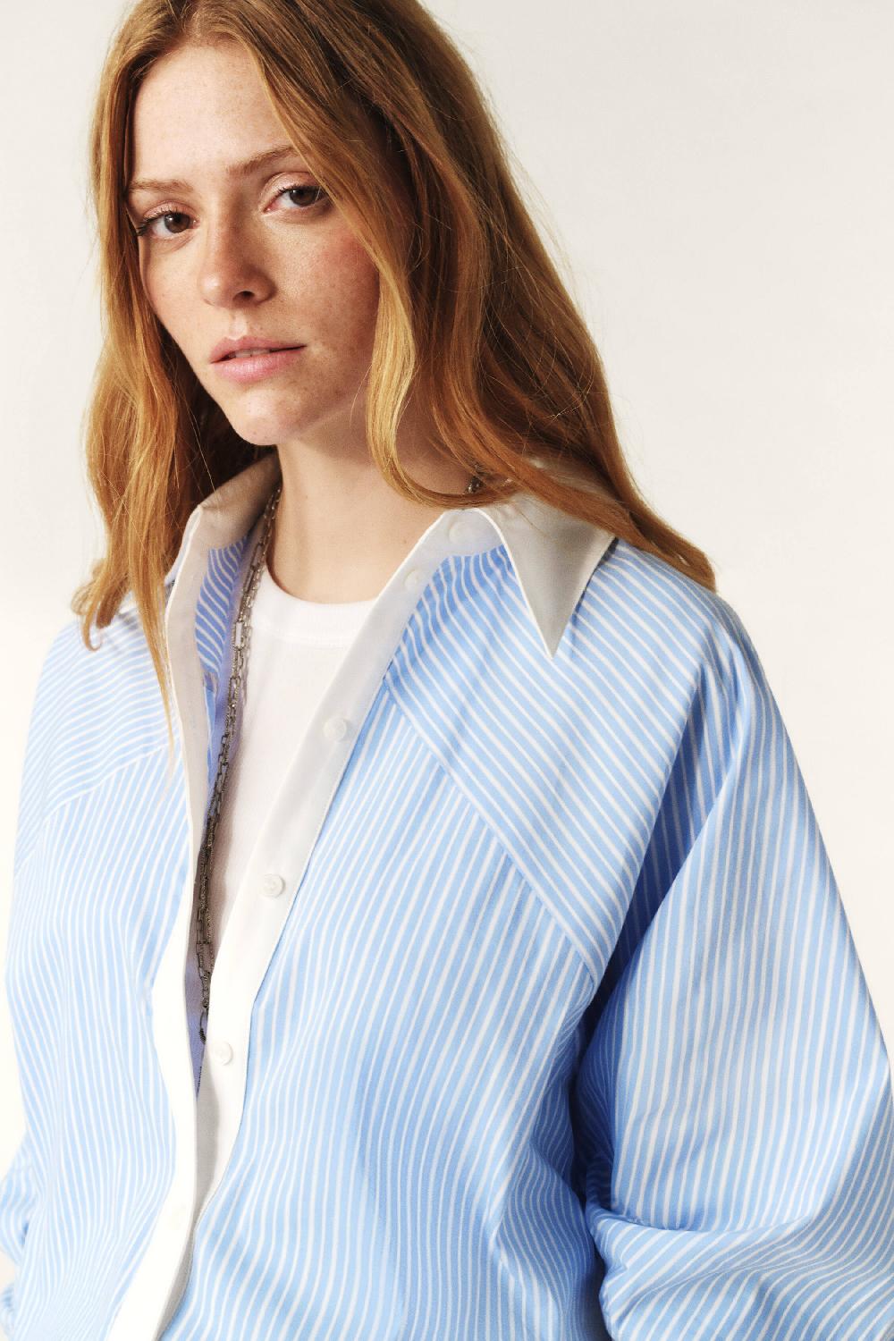 Ba&sh Chemise RayéE Hanae Bleu