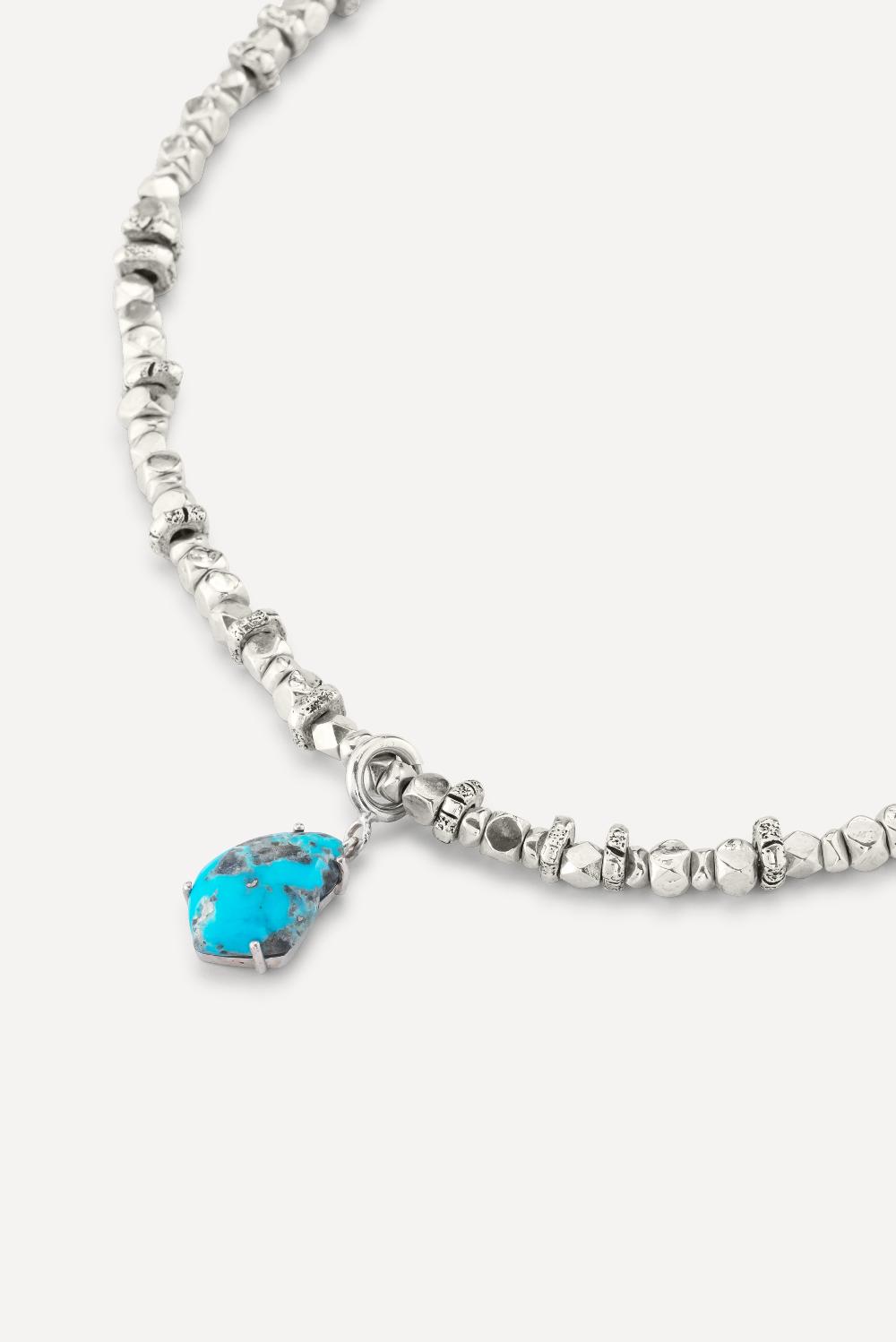 Ba&sh Collier Avec Pendentif Avalon Gris