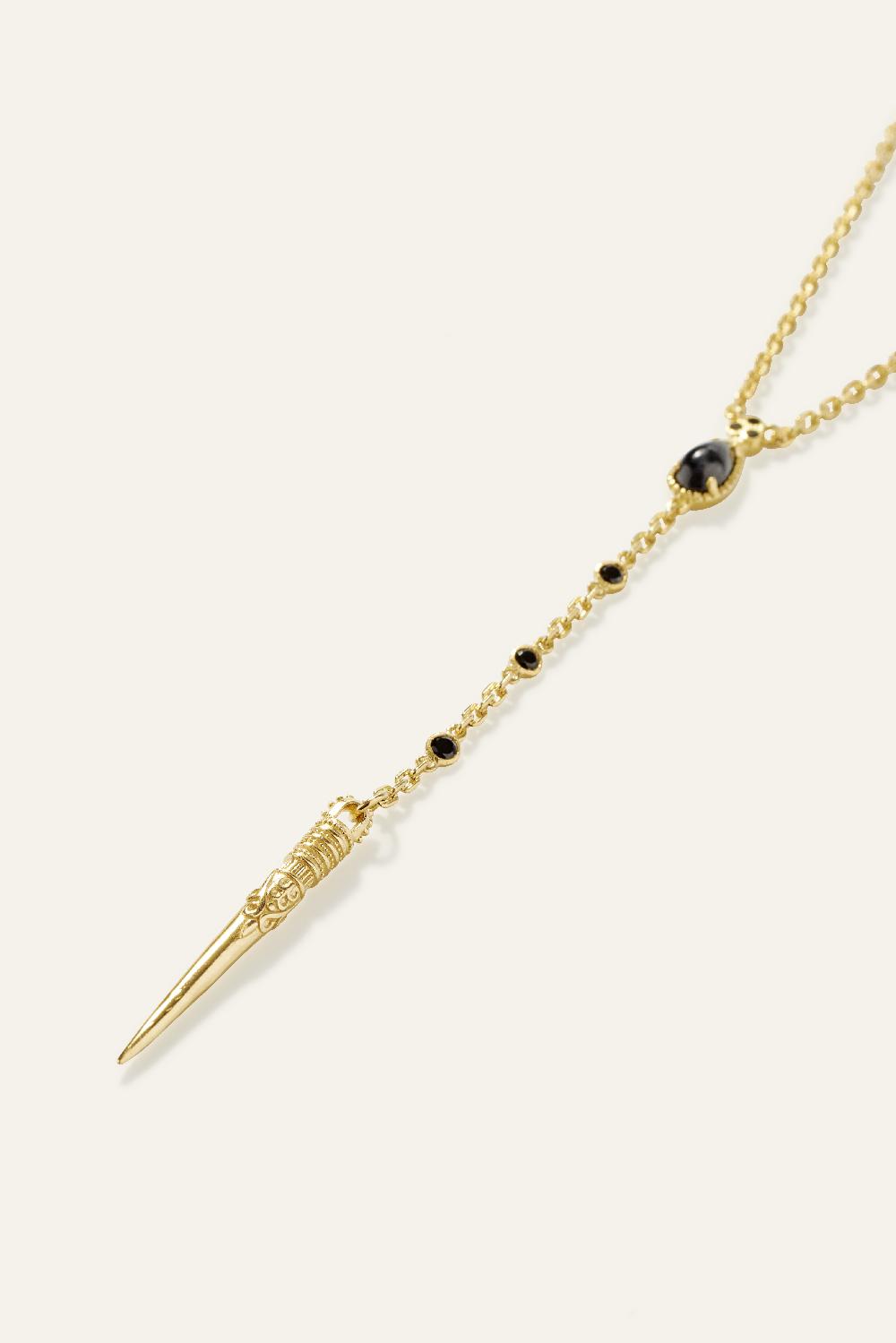 Ba&sh Collier Avec Pendentif Ojas Dore