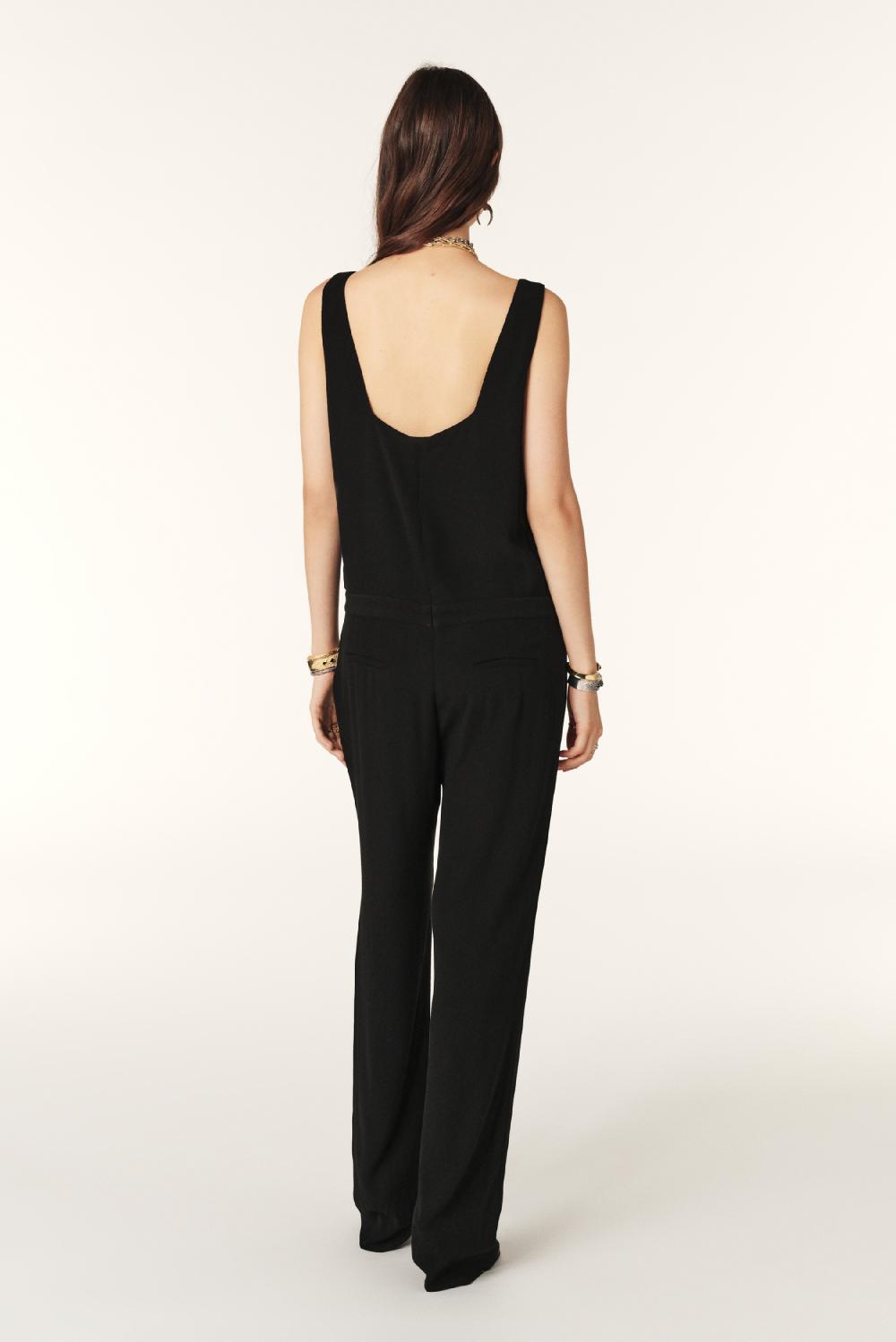Ba&sh Combi Pantalon Nina Noir