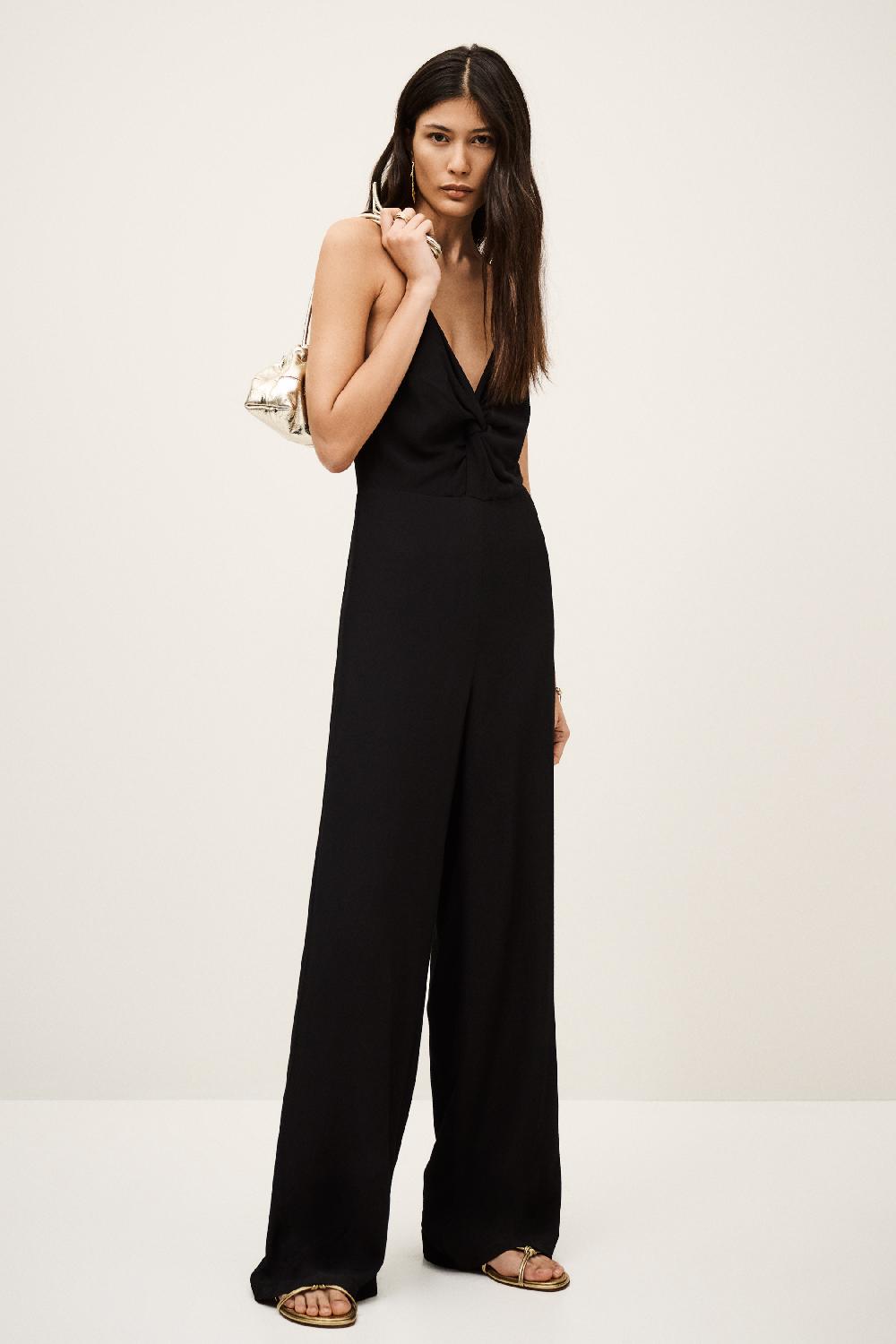 Ba&sh Combinaison Glamour Fifia Noir