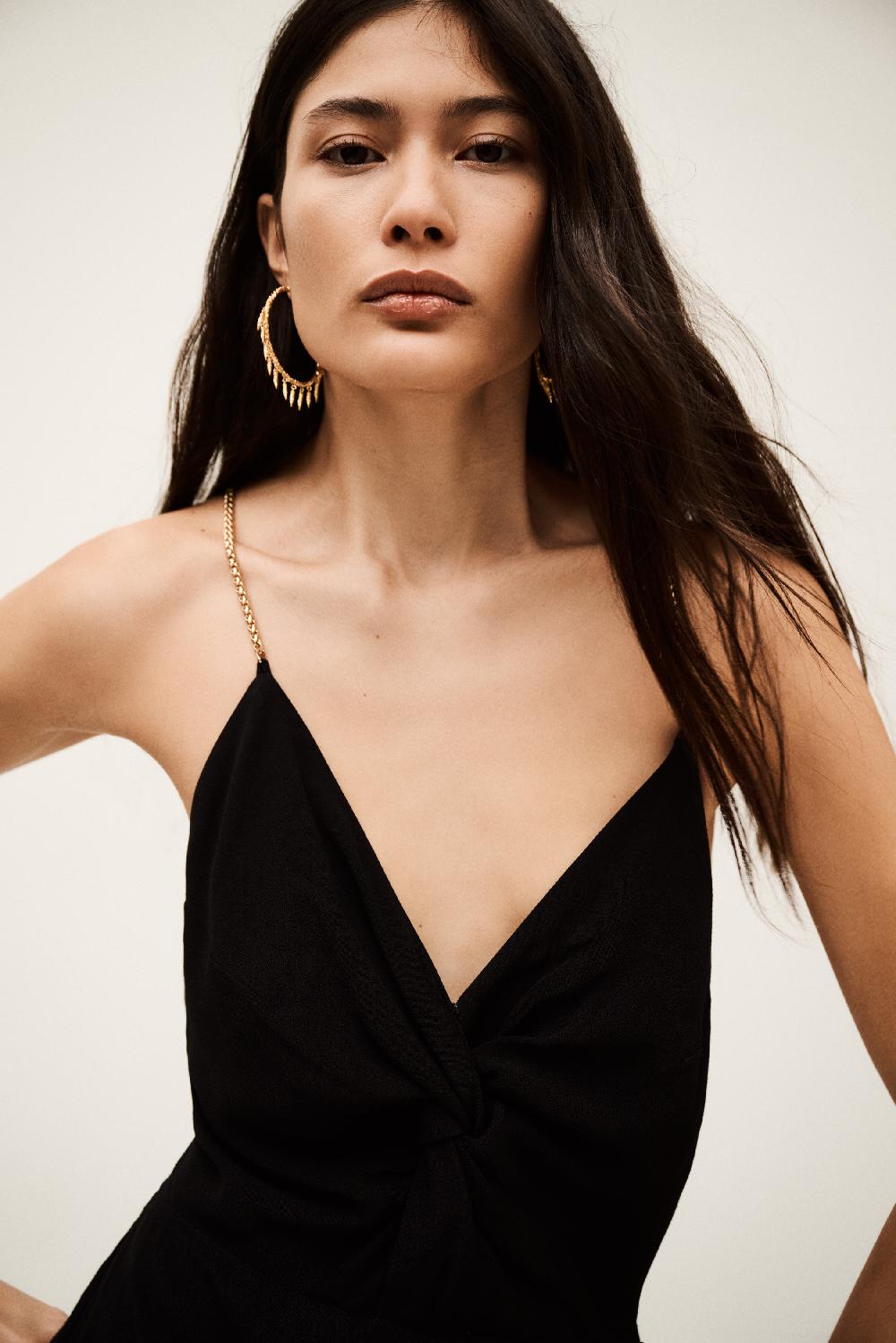 Ba&sh Combinaison Glamour Fifia Noir