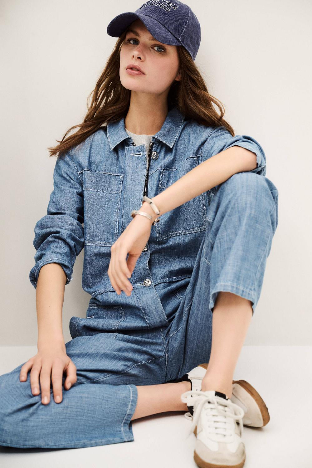 Ba&sh Combinaison Pantalon Kidis Bleu